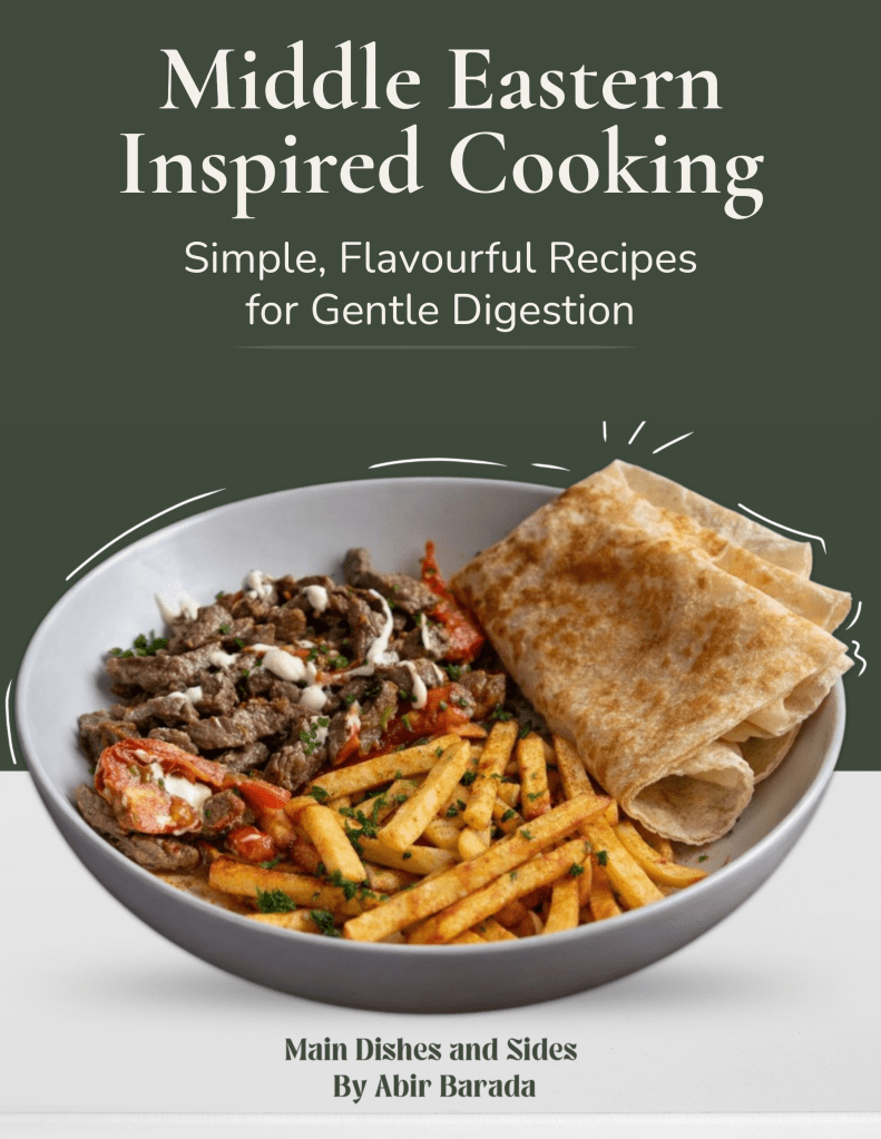Middle Eastern inspired cookbook with simple flavourful recipes